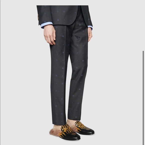 Gucci Princetown slipper gold flames - Picture 2 of 4